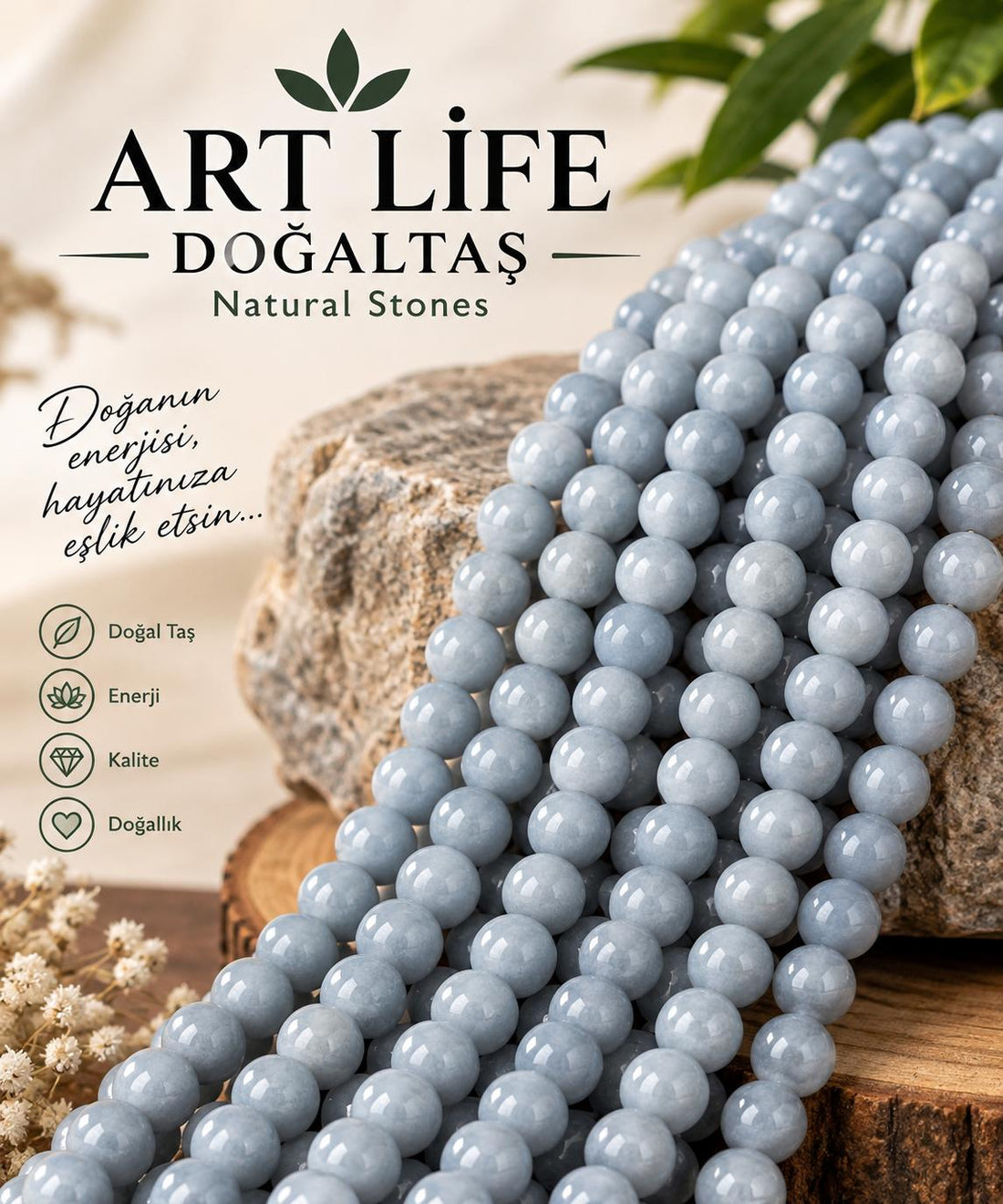 ART LİFE DOĞALTAŞ Natural Stones kıyanıt kaya